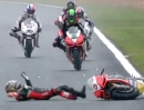 Magny Cours SBK-WM 2012 Race1 Highlights - Sturz Biaggi - die Entscheidung?