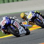 Jorge Lorenzo - Valentino Rossi © Yamaha