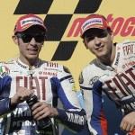 Valentino Rossi und Jorge Lorenzo © Yamaha
