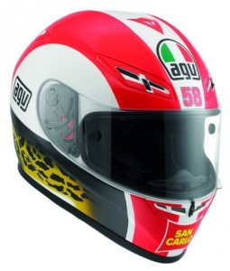 AGV Marco Simoncelli Tribute Helm