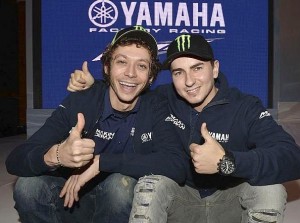 Valentino Rossi, Jorge Lorenzo - © Yamaha