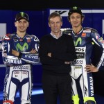 Jorge Lorenzo, Valentino Rossi, Lin Jarvis - © Yamaha