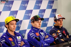 Valentino Rossi, Jorge Lorenzo, Marc Marquez - © GP-Fever.de