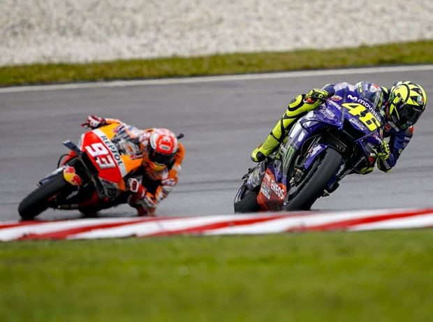 Valentino Rossi vs Marc Marquez - © Yamaha