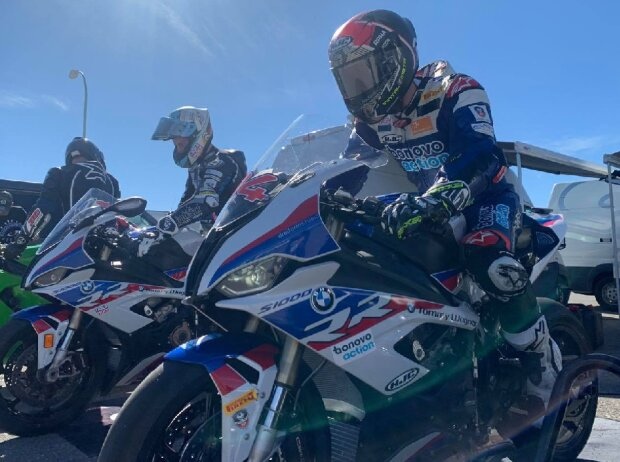 Von Der Bmw Bin Ich Begeistert Jonas Folger Testet In Spanien Die S1000rr Gaskrank Magazin