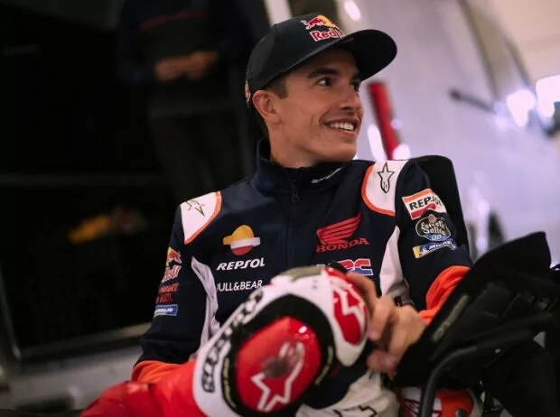 Privater Test in Aragon: Marc Marquez bereitet sich auf das MotoGP-Bike vor