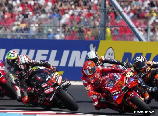 Marc Marquez vs. Marco Bezzecchi: In Kurve 2 hätte es um ein Haar gekracht