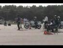 Polizei Supermoto - so übt die Motorrad-Polizei