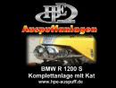 BMW R1200S Komplettanlage mit Kat - HPE Auspuffanlagen