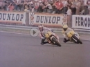 1979 Silverstone 500ccm Barry Sheene vs. Kenny Roberts Zweitakter und Hammer Finish