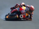 Marquez extrem: Crash (T15), zur Box, auf Strecke: 2:15 
