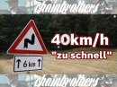 40km/h "zu schnell" im Verkehrsversuch / ChainBrothers