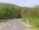 Motorroller Tour mit Helmcam von Borgloh nach Oesede
