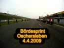 Start des ersten Bördesprints in Oschersleben 2009