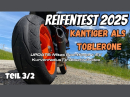 Abschlußvideo Reifentest: Mitas Sportforce + EV -  KurvenradiusTV