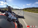 Anrauchen mit Gimbal Mount, Ducati Panigale V4 SP2, Hero 11, ND Filter - Attacke