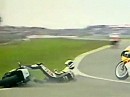 Assen 1987 250ccm Motorrad-WM Toni Mang löst Reinhold Roth in der WM Gesamtführung ab (deutsch)