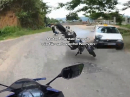 Auto Frontal-Crash - nix für schwache Nerven