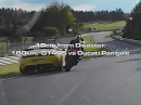 Beinah-Desaster - Porsche GT4 RS vs. Ducati Panigale, Nürburgring Nordschleife