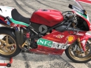 Bikeporn Ducati 998: Altes Mädchen mit Akrapovic, Kupplungsrasseln und Kampfspuren