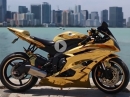 BikePorn: Yamaha R6 Gold wrap - Dezent und trägt nicht auf ...