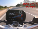 BMW F900R: Durchzug / TopSpeed - GPS / Dragy Messung Autobahn
