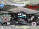 BMW M1000RR (2022): Beschleunigung / Durchzug / TopSpeed - GPS Messung Autobahn