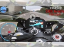 BMW M1000RR - Topspeed Test Autobahn - GPS 305 km/h