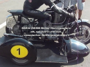 BMW R69S Sitzer Renngespann - alt, schwarz und laut, klassischer Seitenwagensport
