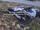 BMW S1000RR Crash - Kurvenangst? Einlenken vergessen?