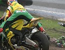 BSB 2010 - Knockhill - Superbike Race 1 Highlights