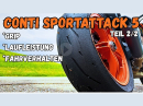 Continental ContiSportAttack 5: Grip, Laufleistung, Fahrverhalten - Reifentest: KurvenradiusTV