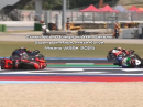 Crash Bulega vs. Bassani, Superpole-Race, erste Kurve - Misano WSBK 2025