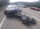 Crash im Stau, von hinten abgeräumt - What the f***