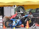 Crash Motorradslalom: Gymkhana - wenn's mal nicht klappt