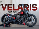 Custombike: Thunderbike Velaris, Harley-Davidson Fat Boy / 40 Years Wheels Specials