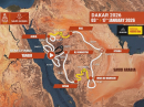 Dakar 2026, vom 03.01. - 17.01. - die Route / Global Ride