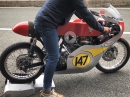 Davies Honda CB500RR William Dunlop Replica, Bikeporn mit Soundcheck