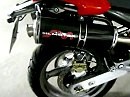 Ducati Monster 620 S.ie with high mounted Silmoto exhaust