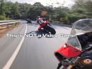 Ducati Panigale 1199 vs Streetfighter V4s - This is NOT a Video Game