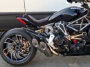 Ducati XDiavel mit Pro Race Titanium Auspuffanlage von Arrow