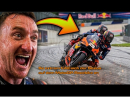 Extrem: Als Sozius auf einem MotoGP Racebike KTM RC16 von 309 auf 80km/h