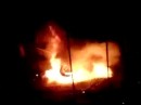Fighterama 2009 Burnout Explosion - Mann steht in Flammen. Gib dem Reifen richtig Zunder, dann brennt der ganze Plunder.
