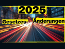 Gesetzesänderungen Straßenverkehr 2025 - Neue Normen, neue Blitzer, neue Kosten / Motorrad Nachrichten