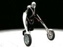 Grauselige Zukunft:? Jake Loniak's Electric Exoskeleton Motorcycle