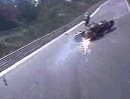 Motorradunfall: Die "Grüne Hölle" (Nürburgring) fordert ihre Opfer.