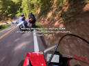 Harley vs Ducati V4R - verschätzt, in Gegenverkehr gerauscht, Crash, Glück