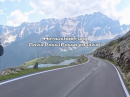 Herausforderung Gavia-Pass, 25 Spitzkehren, keine Leitplanken, Fahrbahnbreite von teilweise unter 1,9m