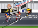 Highlights MotoGP Sachsenring, GermanGP 2024 - Bagnaia siegt Marquez Brüder feiern gemeinsames Podium