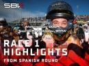 Highlights Race1, Jerez - BMW / Razgatlioglu holen WM-Titel - SpanishWorldsbk 2024